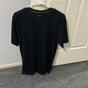 Black, athletic T-shirt